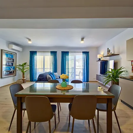 Апартаменты Coastal Bliss In Xlendi A Brand New 3 Bedroom Escape Munxar